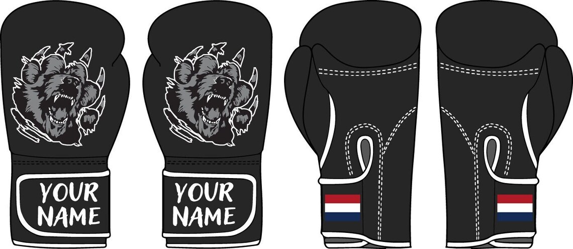 GrizzlyGains Boxing Gloves